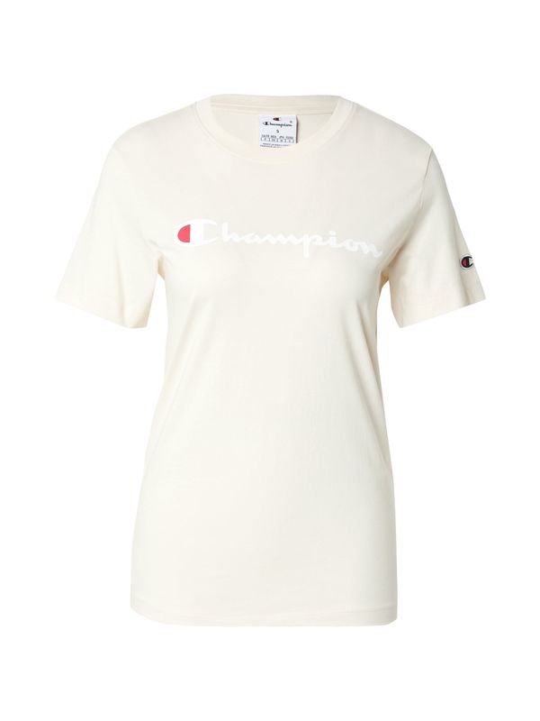 Champion Authentic Athletic Apparel Champion Authentic Athletic Apparel Majica  pastelno žuta / crvena / bijela