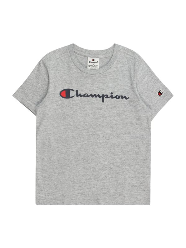 Champion Authentic Athletic Apparel Champion Authentic Athletic Apparel Majica  tamno plava / siva melange / crvena