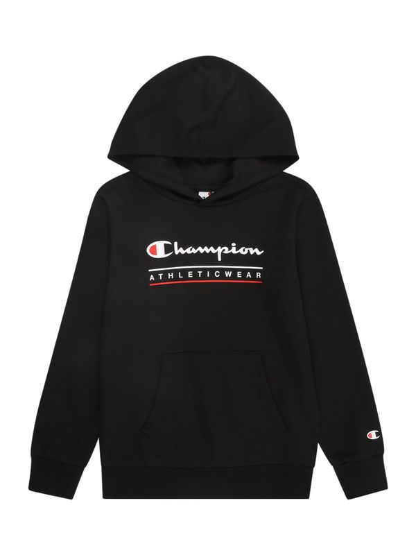 Champion Authentic Athletic Apparel Champion Authentic Athletic Apparel Sweater majica  crvena / crna / bijela