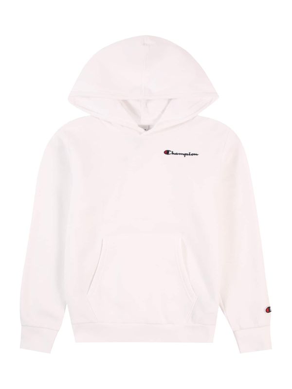 Champion Authentic Athletic Apparel Champion Authentic Athletic Apparel Sweater majica 'ICONS'  crna / bijela