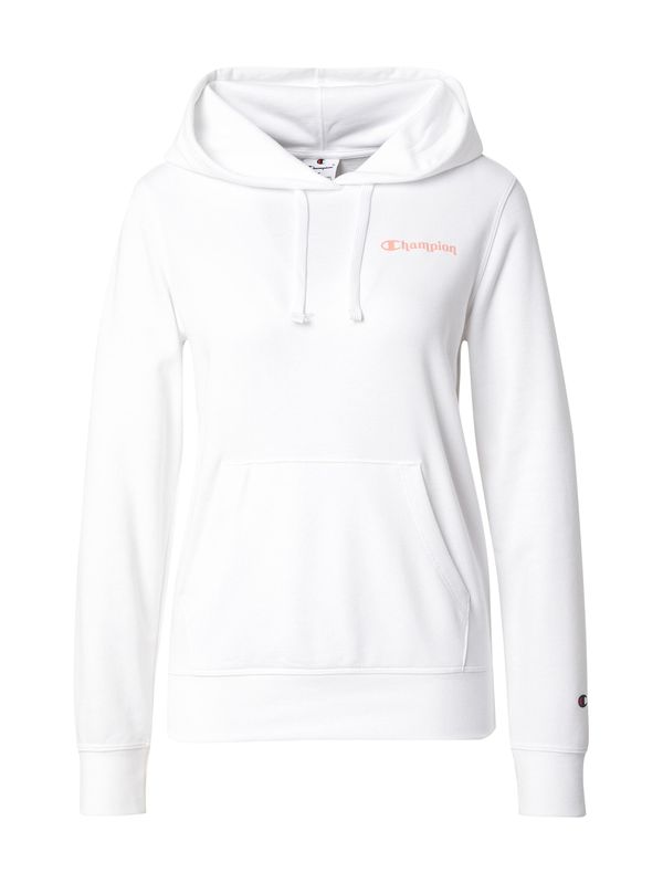 Champion Authentic Athletic Apparel Champion Authentic Athletic Apparel Sweater majica  losos / bijela