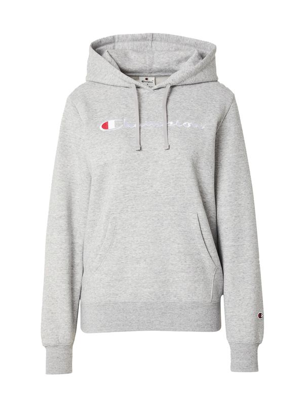 Champion Authentic Athletic Apparel Champion Authentic Athletic Apparel Sweater majica  mornarsko plava / svijetlosiva / crvena / bijela