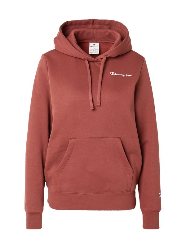 Champion Authentic Athletic Apparel Champion Authentic Athletic Apparel Sweater majica  smeđa melange / bijela