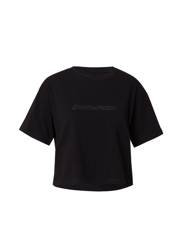 Champion Authentic Athletic Apparel Champion Authentic Athletic Apparel Tehnička sportska majica  siva / crna