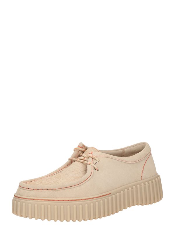 CLARKS CLARKS Mokasinke 'Torhill Bee'  ecru/prljavo bijela
