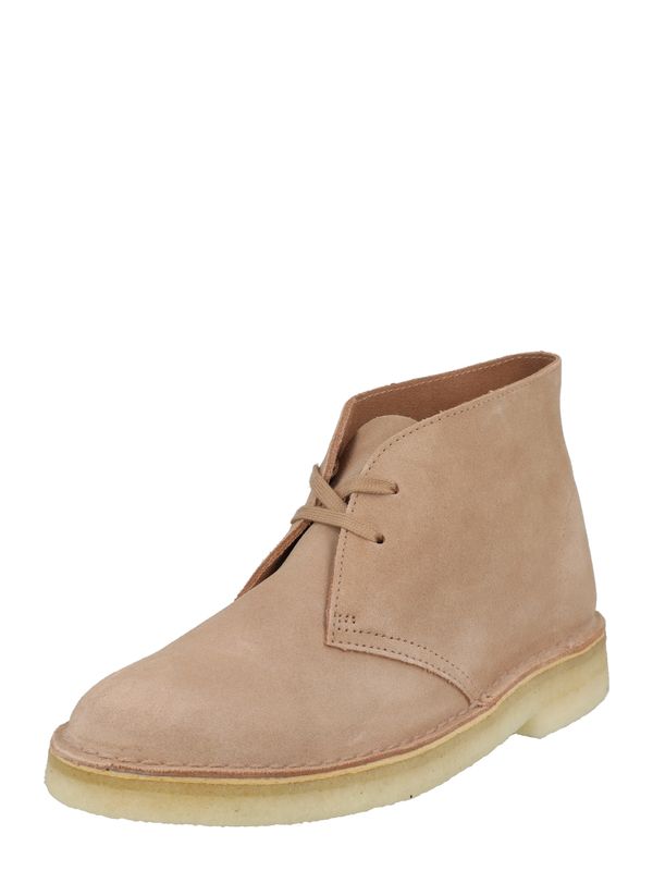 Clarks Originals Clarks Originals Gležnjače na vezanje  pijesak