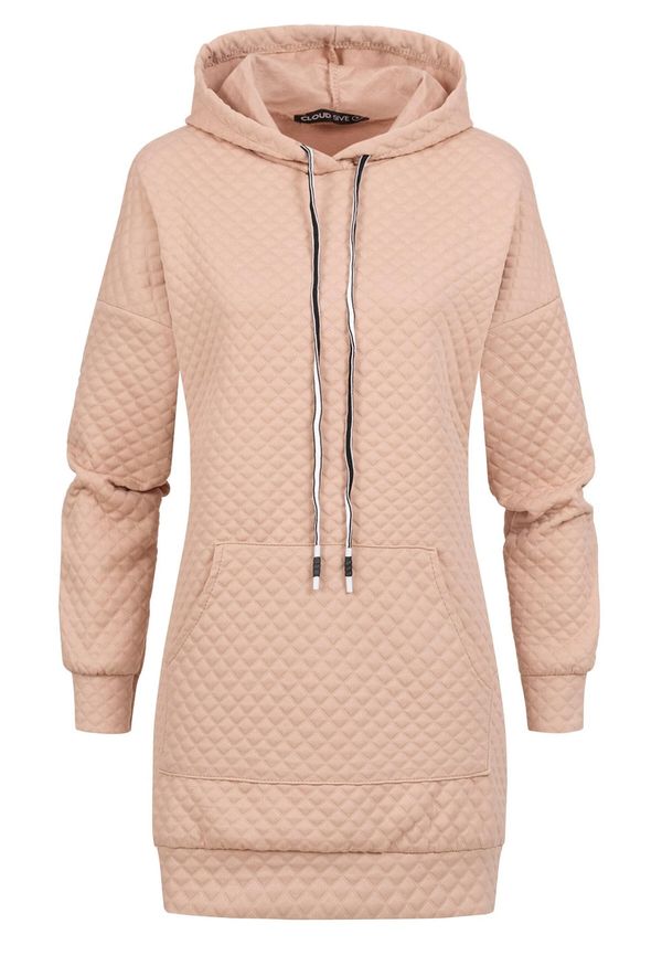 Cloud5ive Cloud5ive Sweater majica  prljavo roza