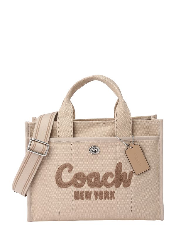 COACH COACH Ručna torbica  bež / brokat
