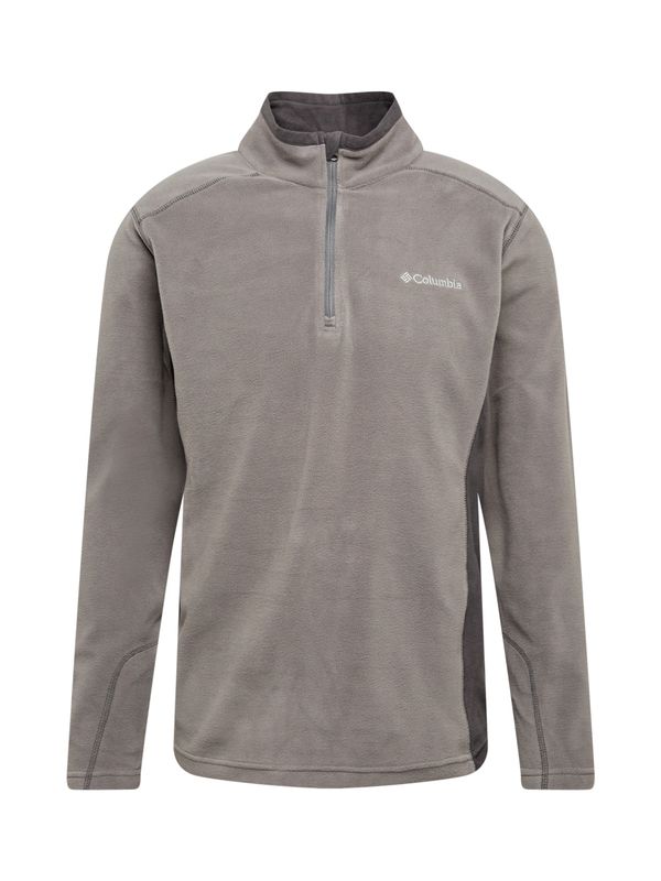 COLUMBIA COLUMBIA Sportski pulover 'Klamath Range II'  siva / tamo siva