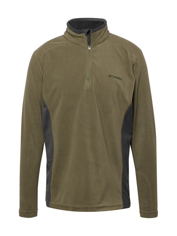 COLUMBIA COLUMBIA Sportski pulover 'Klamath Range II'  tamo siva / tamno zelena