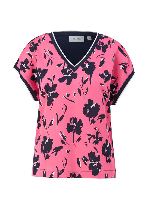 comma casual identity comma casual identity Bluza  mornarsko plava / roza / bijela