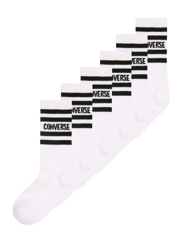 CONVERSE CONVERSE Čarape  crna / bijela