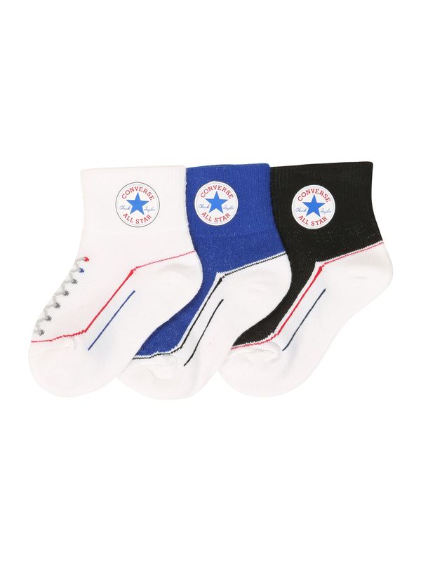 CONVERSE CONVERSE Čarape  plava / lubenica roza / crna / bijela