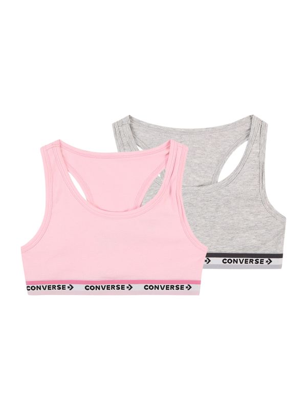 CONVERSE CONVERSE Grudnjak  svijetlosiva / roza / crna / bijela