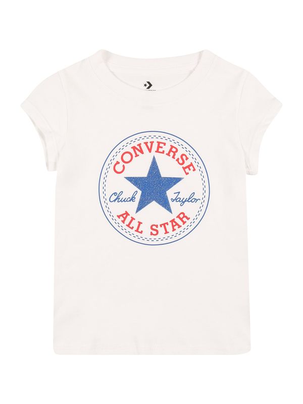 CONVERSE CONVERSE Majica  tamno plava / crvena / bijela