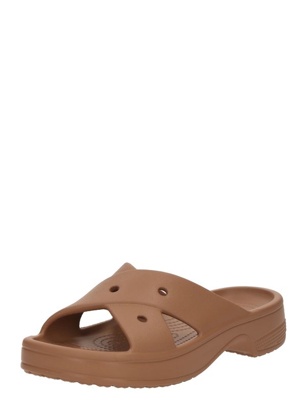 Crocs Crocs Natikače s potpeticom  smeđa