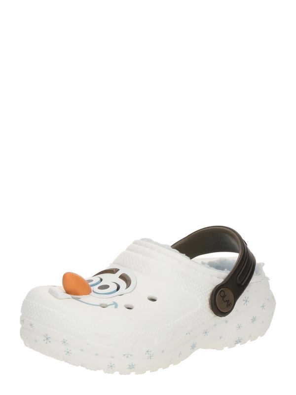 Crocs Crocs Otvorene cipele 'Frozen Olaf Classic'  svijetloplava / čokolada / narančasta / bijela