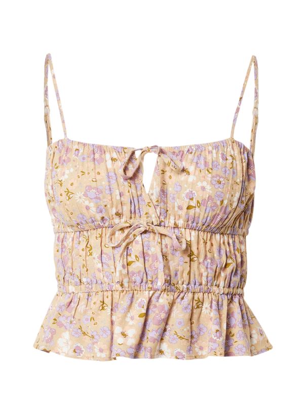 Daahls by Emma Roberts exclusively for ABOUT YOU Daahls by Emma Roberts exclusively for ABOUT YOU Bluza 'Ava'  bež / ljubičasta / bijela