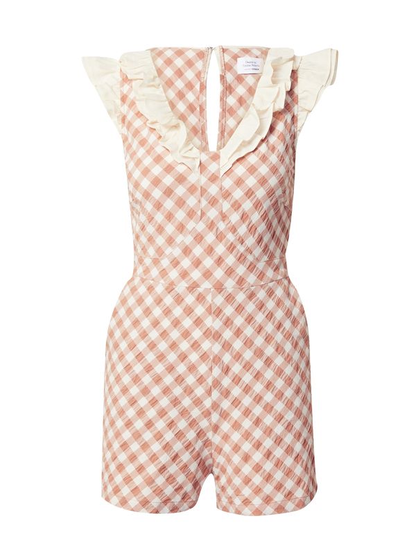 Daahls by Emma Roberts exclusively for ABOUT YOU Daahls by Emma Roberts exclusively for ABOUT YOU Kombinezon 'Luna'  svijetlosmeđa / bijela