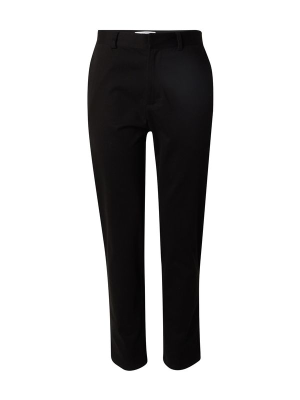 DAN FOX APPAREL DAN FOX APPAREL Chino hlače 'Essential'  crna