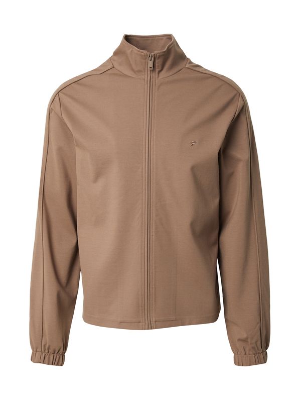 DAN FOX APPAREL DAN FOX APPAREL Gornji dio trenirke 'Tino'  smeđa