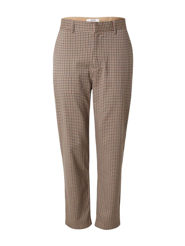 DAN FOX APPAREL DAN FOX APPAREL Hlače 'Mattes'  mornarsko plava / smeđa / svijetlosmeđa