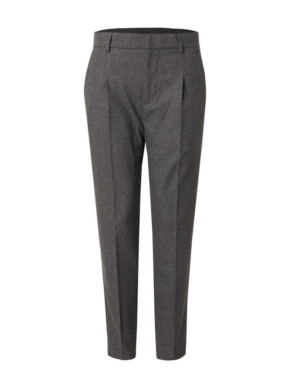 DAN FOX APPAREL DAN FOX APPAREL Hlače na crtu 'Essential'  crna