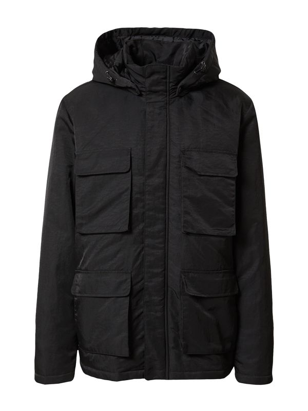 DAN FOX APPAREL DAN FOX APPAREL Prijelazna jakna 'Jannik'  crna