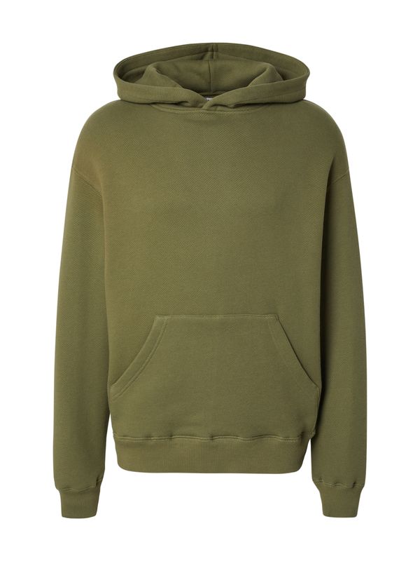 DAN FOX APPAREL DAN FOX APPAREL Sweater majica 'Essential Patrick'  maslinasta