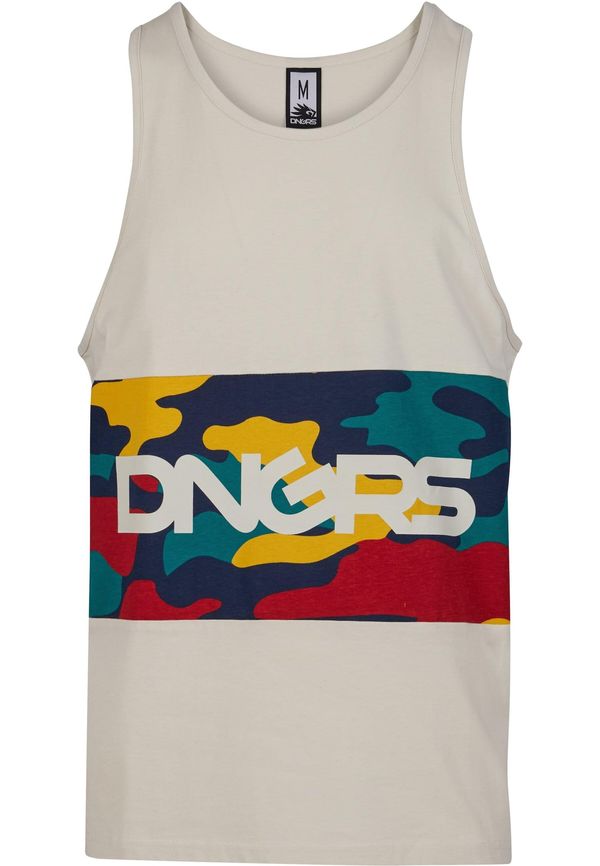 Dangerous DNGRS Dangerous DNGRS Majica  bež / plava / tirkiz / oker / crvena / bijela
