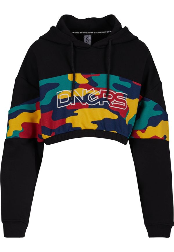 Dangerous DNGRS Dangerous DNGRS Sweater majica  žuta / vatreno crvena / crna / bijela