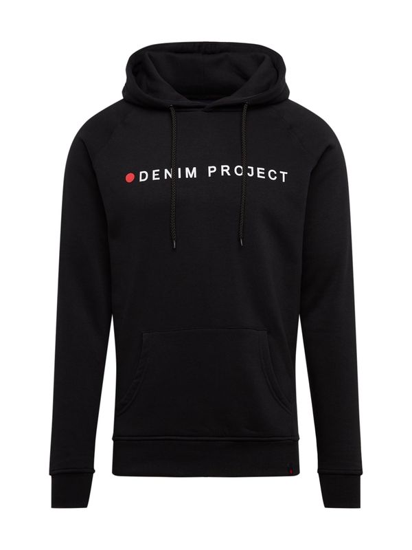 Denim Project Denim Project Sweater majica  svijetlocrvena / crna / bijela