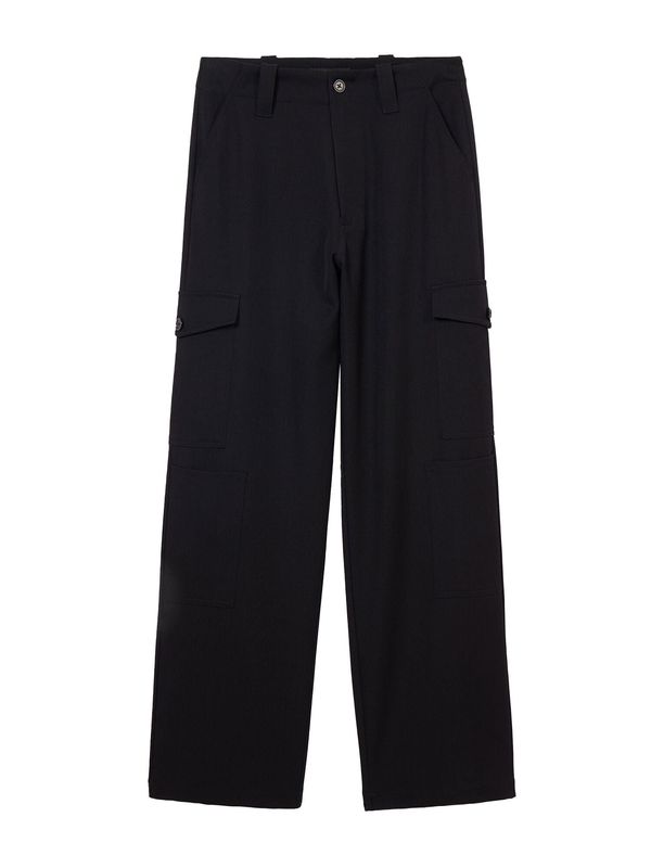 Desigual Desigual Cargo hlače  crna