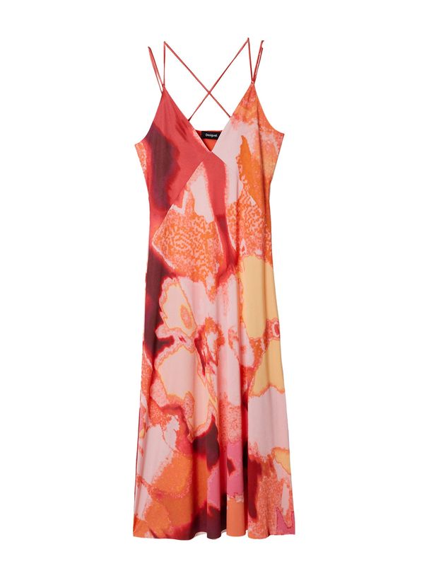 Desigual Desigual Haljina 'Focus '  žuta / narančasta / crvena