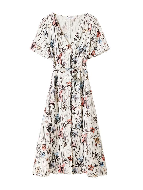 Desigual Desigual Haljina  miks boja / bijela