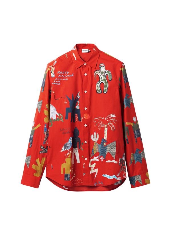 Desigual Desigual Košulja  miks boja / crvena