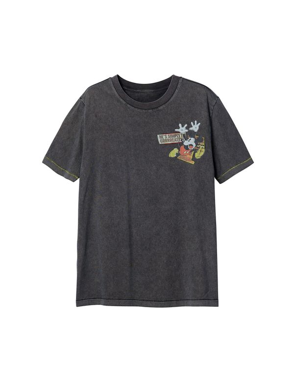 Desigual Desigual Majica 'Mickey Mouse'  žuta / crvena / crna melange / bijela