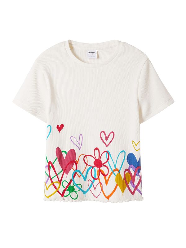 Desigual Desigual Majica  miks boja / bijela