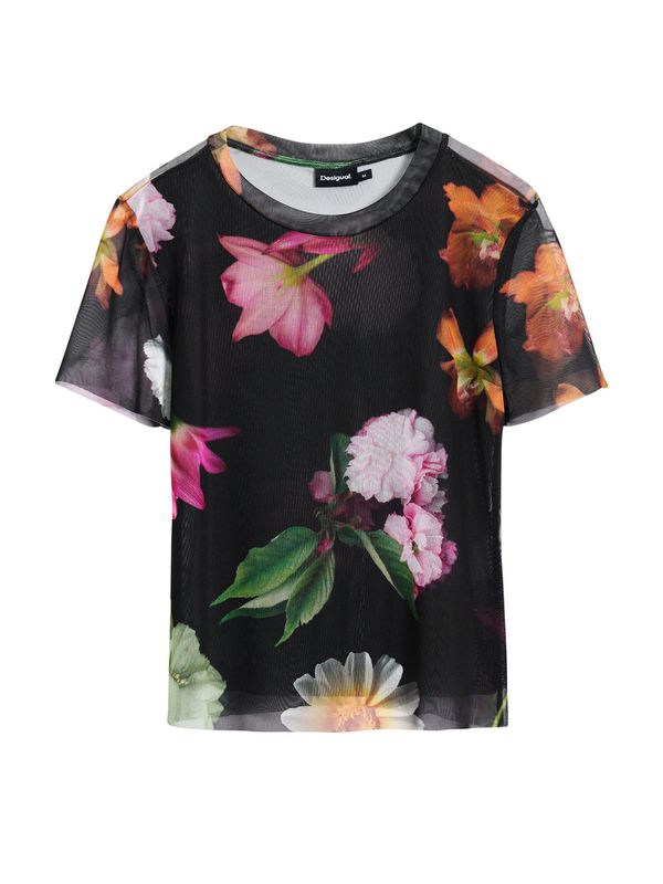 Desigual Desigual Majica  miks boja / crna
