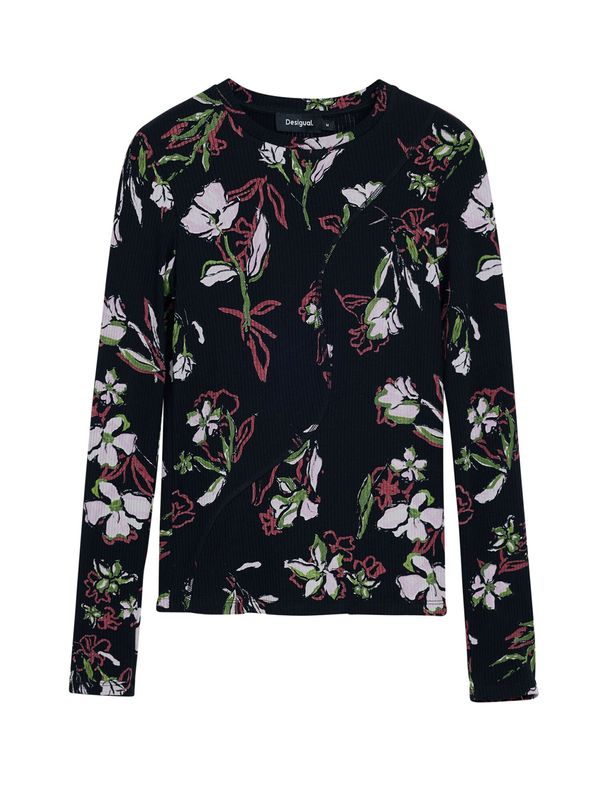 Desigual Desigual Majica  miks boja / crna