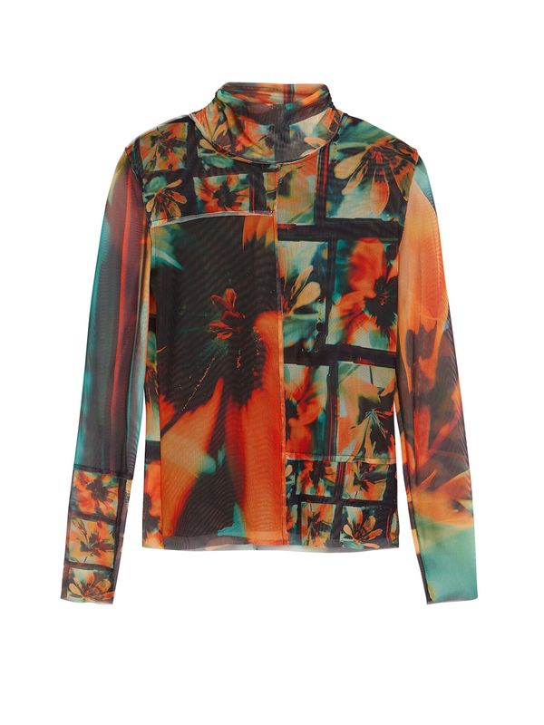 Desigual Desigual Majica  miks boja / narančasta
