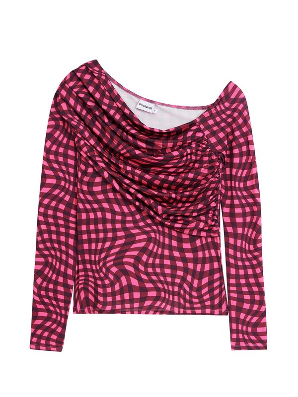 Desigual Desigual Majica  roza / crvena