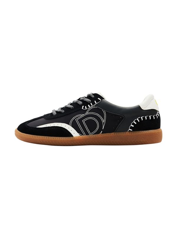 Desigual Desigual Niske tenisice  crna / bijela