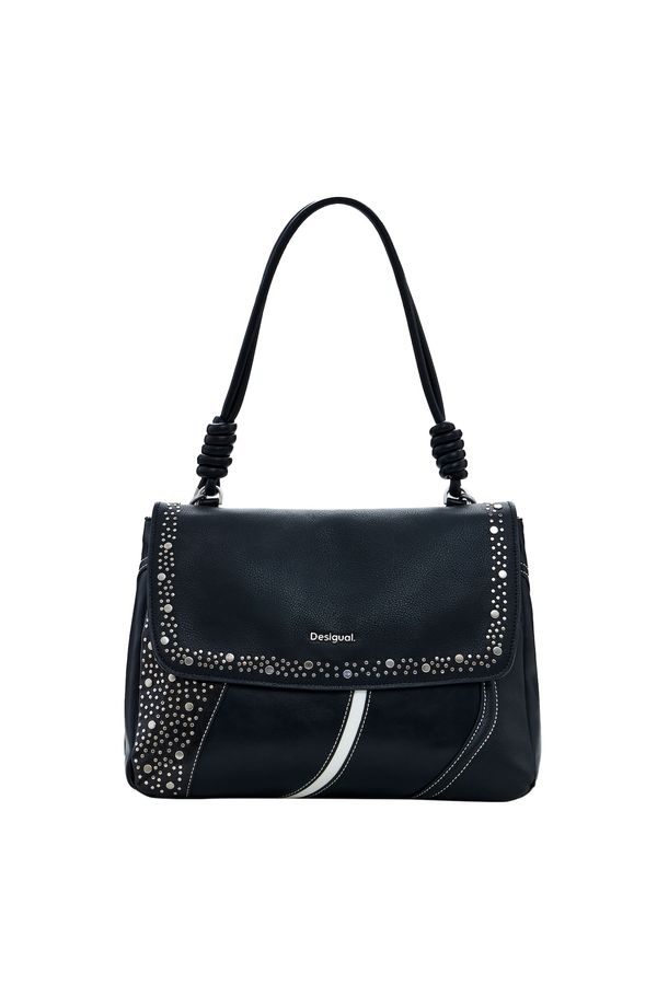 Desigual Desigual Ručna torbica  crna / srebro / bijela