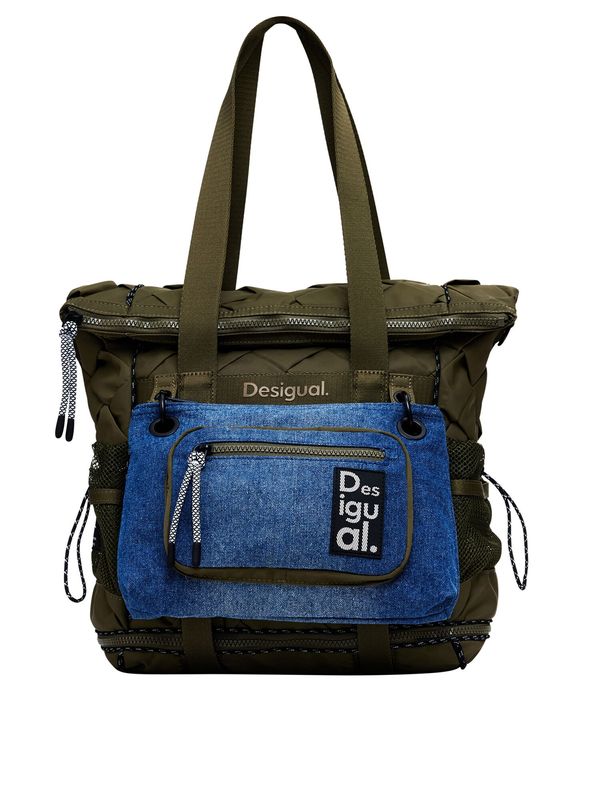 Desigual Desigual Ruksak  plavi traper / zelena