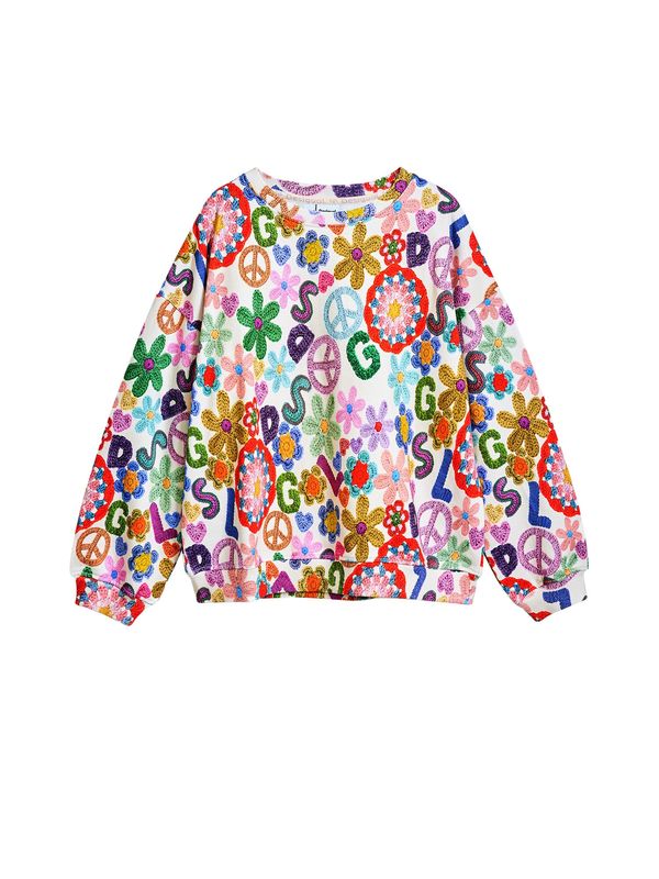 Desigual Desigual Sweater majica  miks boja