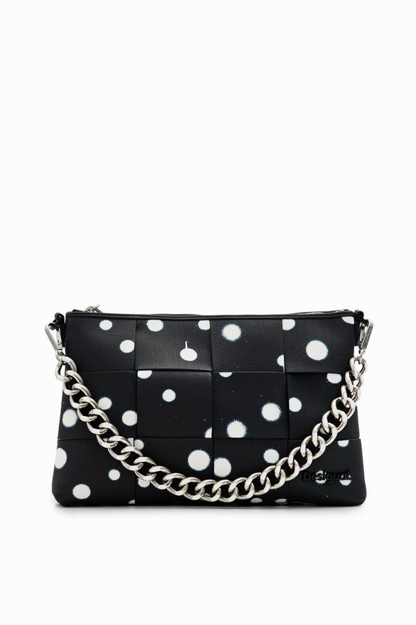 Desigual Desigual Torba preko ramena  crna / bijela