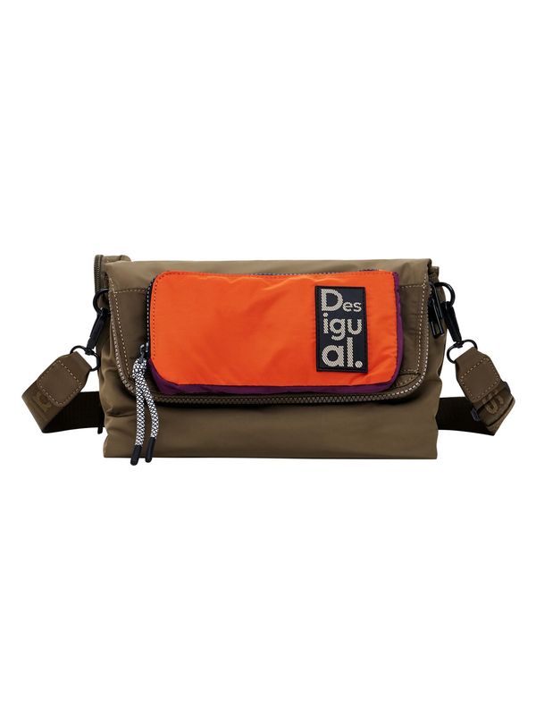 Desigual Desigual Torba preko ramena 'Voyager'  zelena / narančasta / crna
