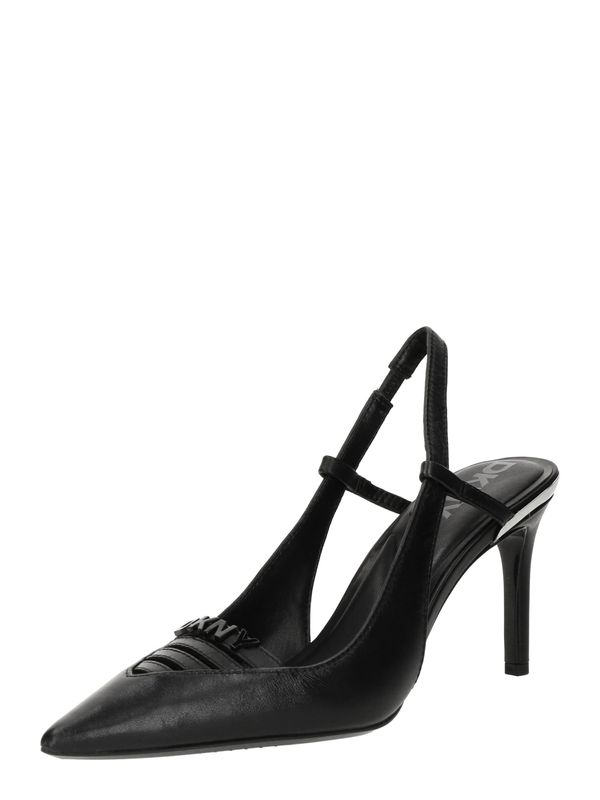 DKNY DKNY Cipele s potpeticom i otvorenom petom  crna