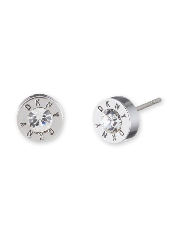 DKNY DKNY Naušnice  srebro / bijela